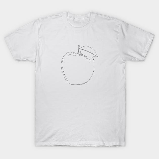 apple T-Shirt by Minimalist Co.